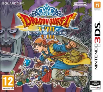 Dragon Quest VIII - Journey of the Cursed King (Europe)(En,Fr,It,Sp,Gr) box cover front